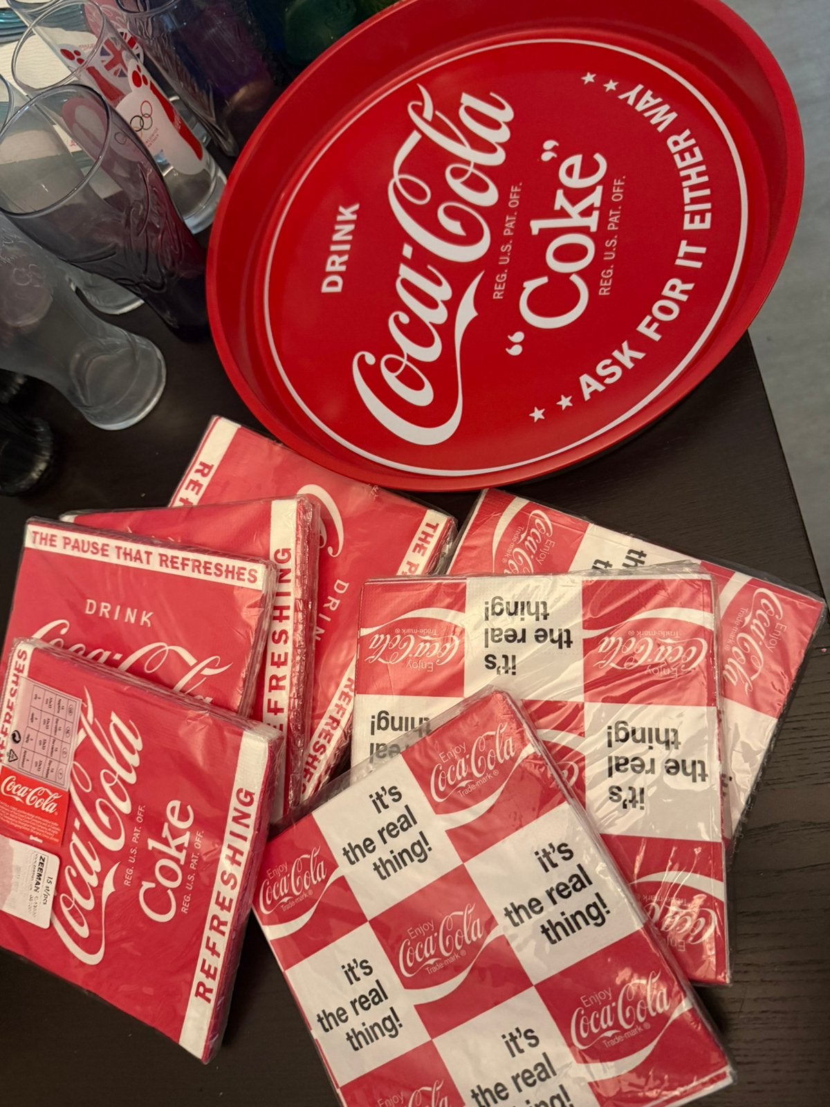 Coca Cola spullen, Ophalen, Glas of Glazen, Overige stijlen, Glas