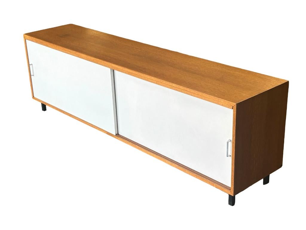 Vintage Dressoir TV audio Meubel Jaren '60 eiken design, Huis en Inrichting, Kasten | Televisiemeubels, Gebruikt, 100 tot 150 cm