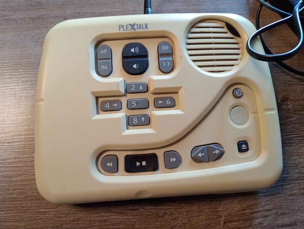 Plextalk PTN2 daisyspeler, Audio, Tv en Foto, Mediaspelers, Ophalen of Verzenden, Zo goed als nieuw