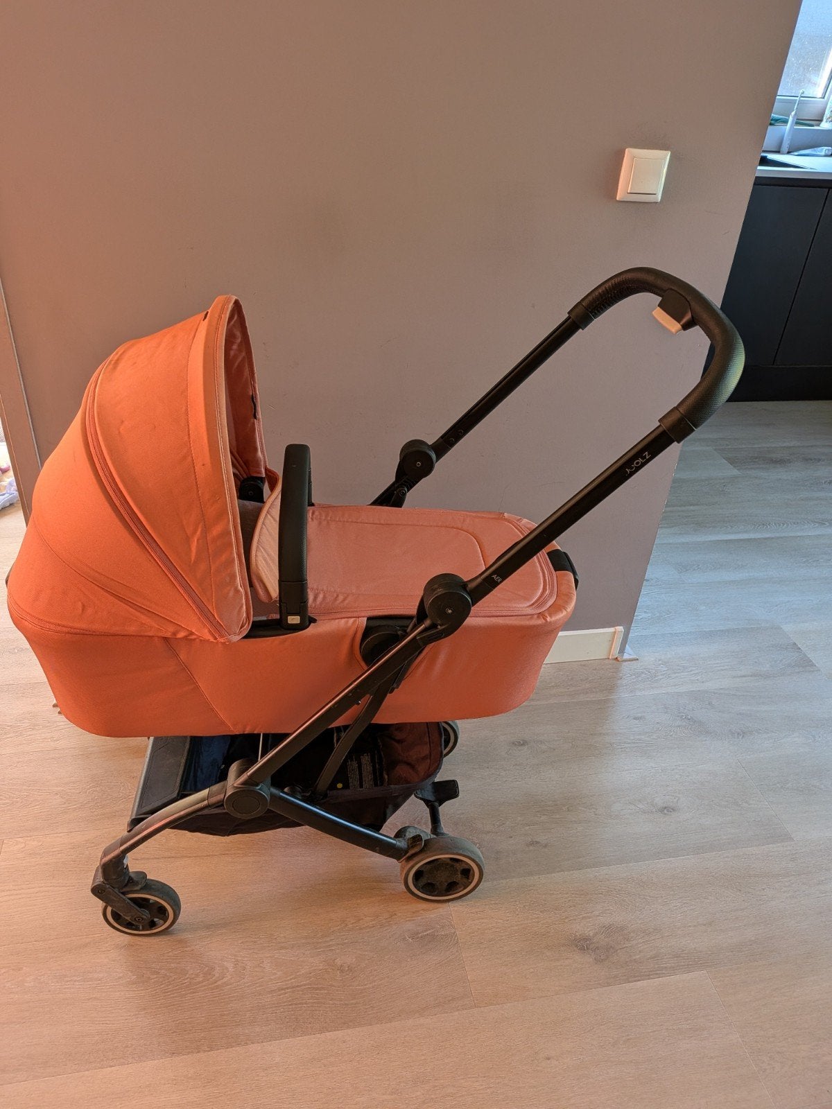 Joolz Aer cot roze, Ophalen, Gebruikt, Overige merken