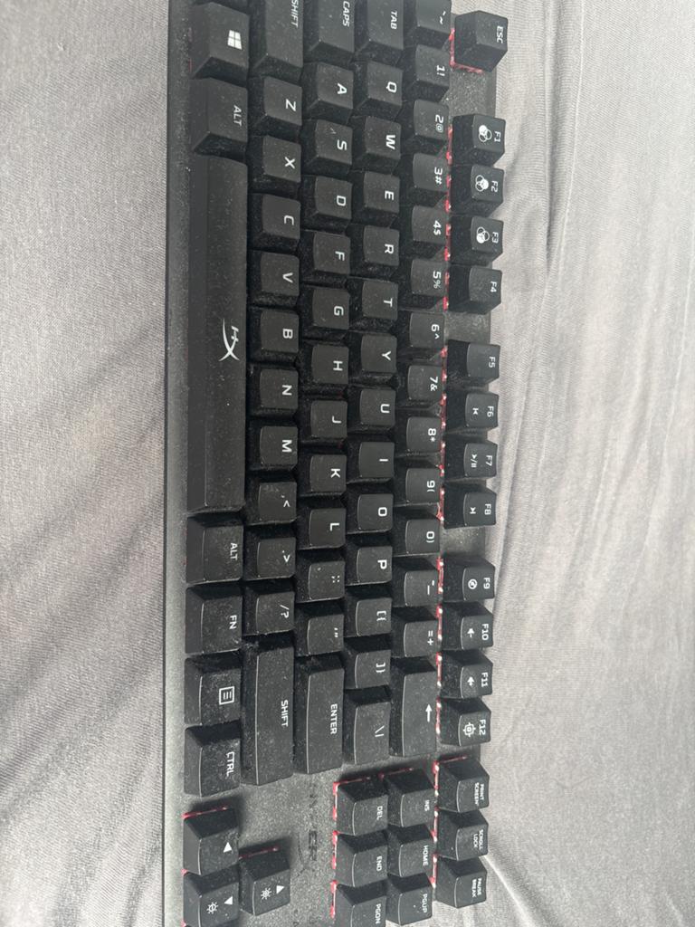 HyperX Alloy Origins Core Gaming Toetsenbord, Ophalen, Gebruikt, Gaming toetsenbord, Qwerty