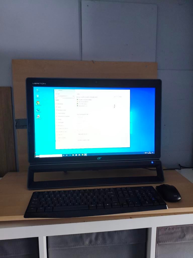 All-in-One PC: Plug & Play met draadloos toetsenbord/muis, Computers en Software, Desktop Pc's, Gebruikt, HDD, Met monitor, Intel(R) Core(TM) i3-2120 CPU