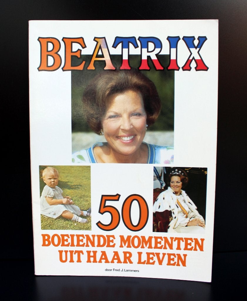 Beatrix – 50 Boeiende momenten uit haar leven, Ophalen of Verzenden, Gebruikt, Nederland, Tijdschrift of Boek