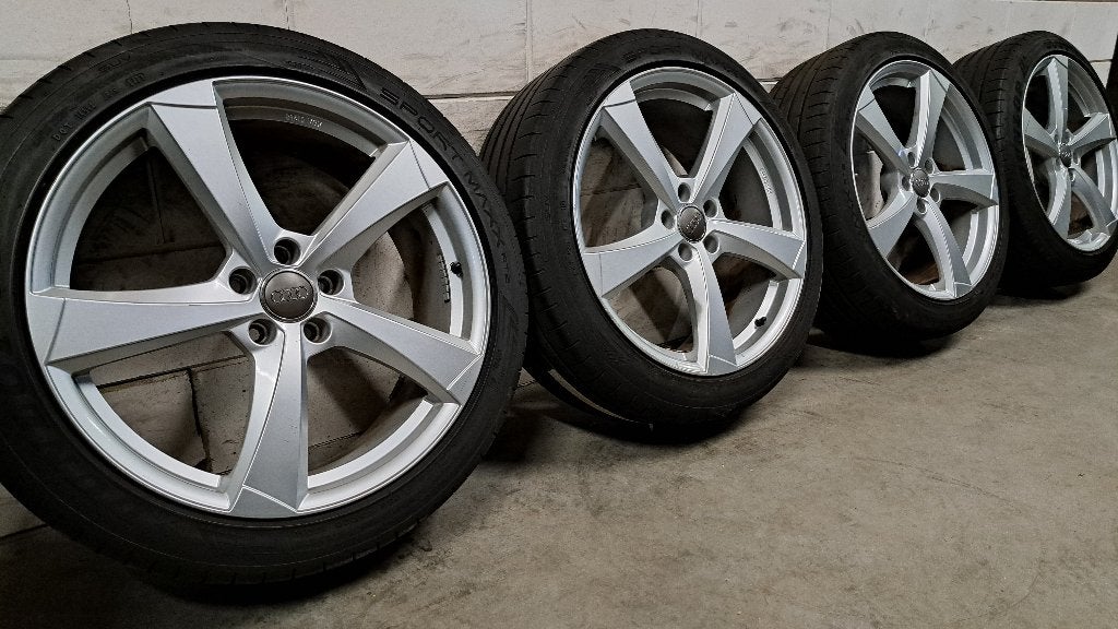 Rotor velgen Audi Q3 Skoda Kodiaq Tiguan 235/45/20, Gebruikt, Banden en Velgen, Ophalen of Verzenden, 235 mm