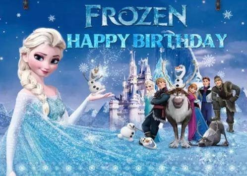 Pakket FROZEN versieringen, NIEUW!VERJAARDAG, THEMAFEEST!, Verzenden, Nieuw, Versiering, Verjaardag