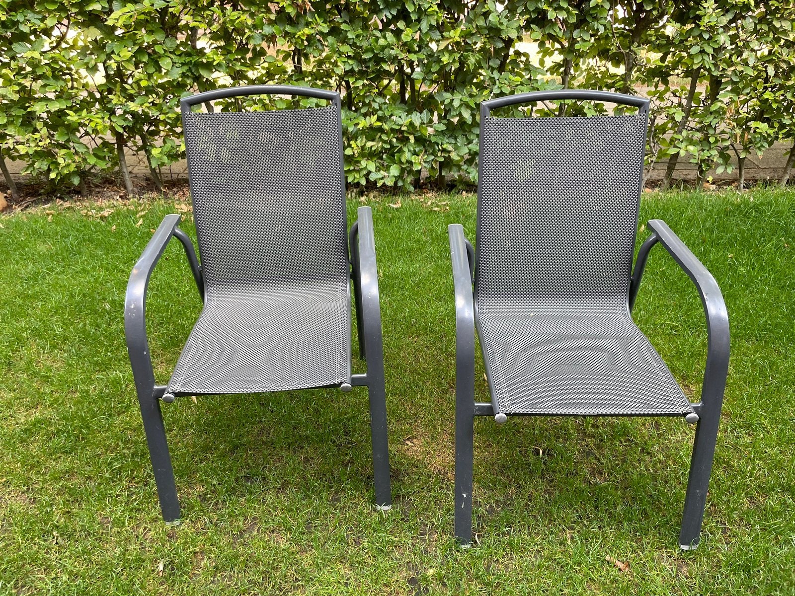 2x Tuinstoel stapelbaar Avanti stoel, Ophalen, Gebruikt, Stapelbaar