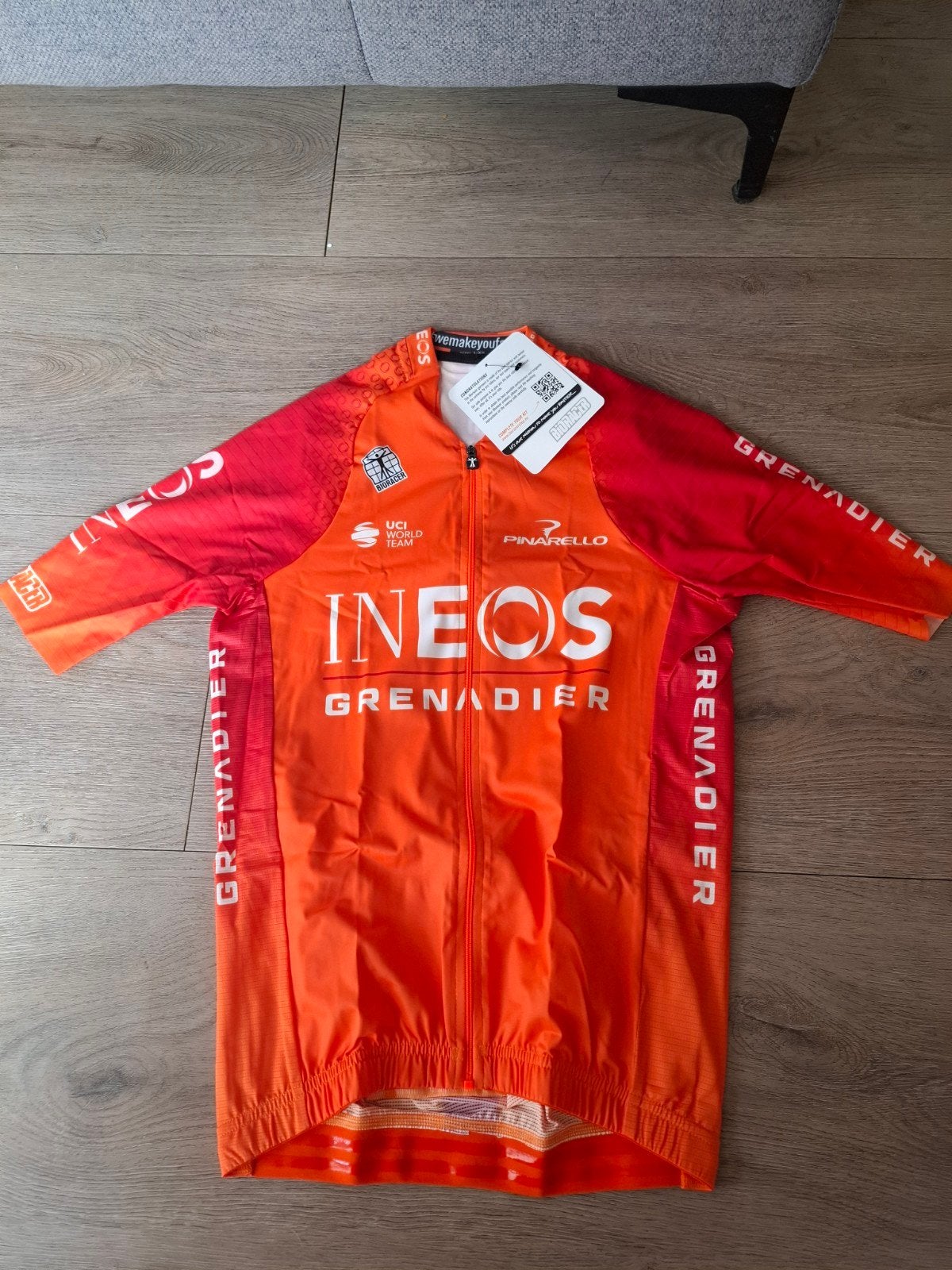 ineos grenadiers wielershirt nieuw maat xs heren, Fietsen en Brommers, XS, Heren, Nieuw, Ophalen of Verzenden