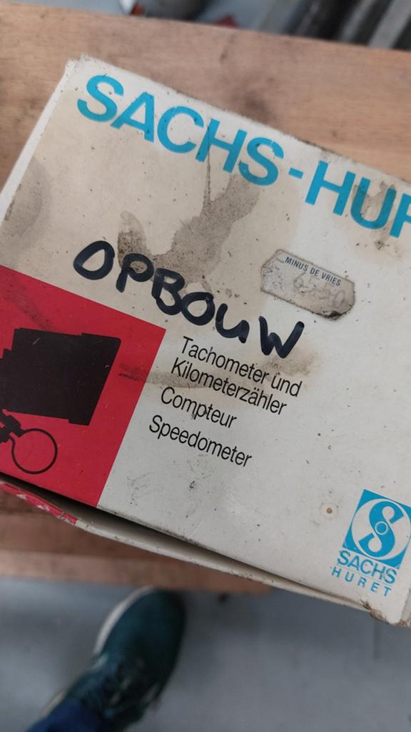 Sachs Huret Opbouw Kilometerteller NOS Puch Maxi Honda Novio, Ophalen of Verzenden