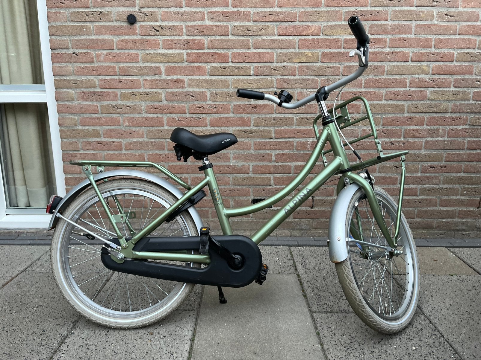 Alpina 20 inch, Fietsen en Brommers, Terugtraprem, Gebruikt, Ophalen of Verzenden, Handrem