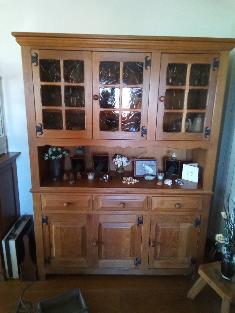 Vintage buffet kast, Ophalen, 100 tot 150 cm, Zo goed als nieuw, 150 tot 200 cm