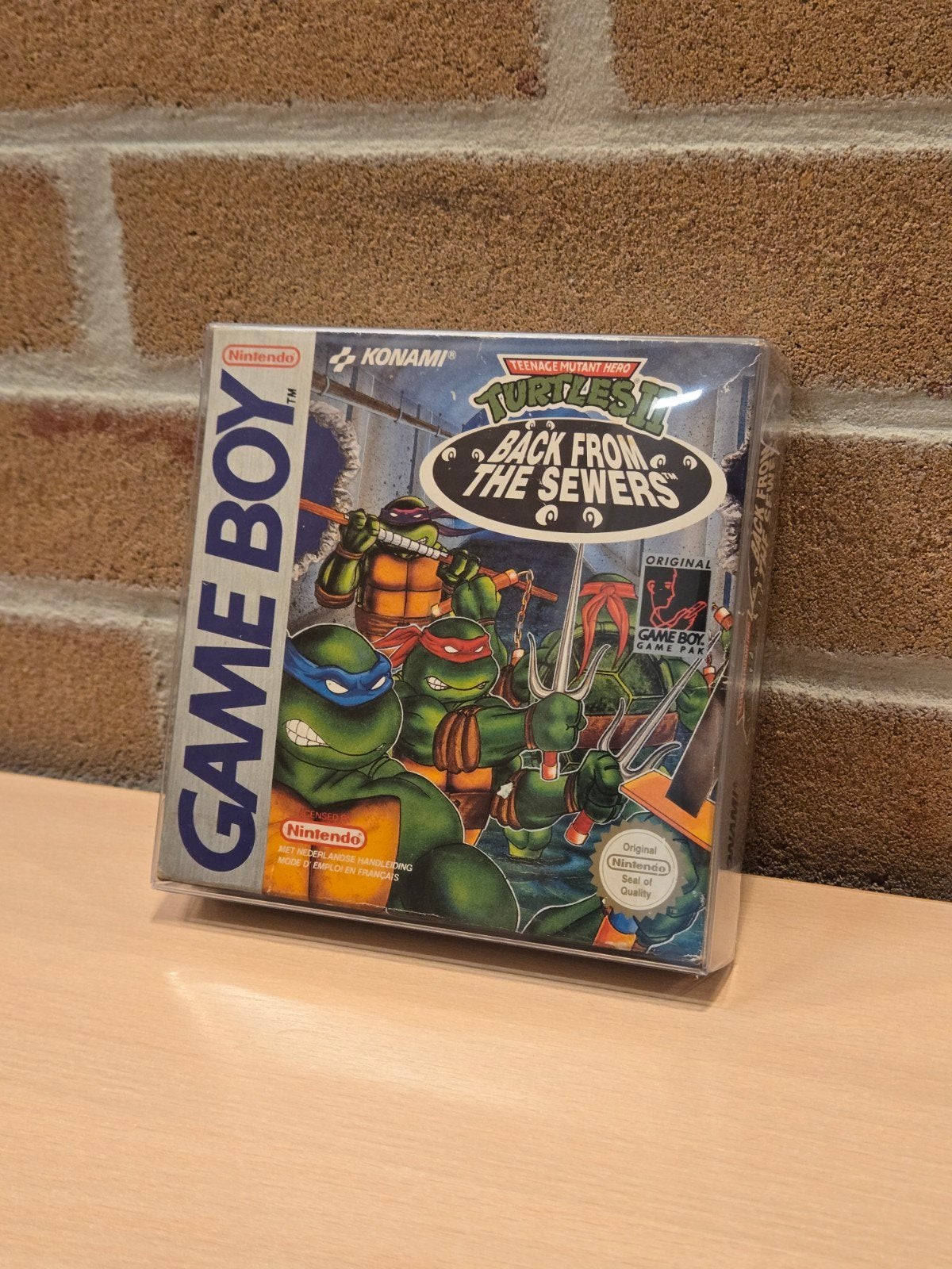 Turtles II 2 Back From The Sewers - Nintendo Gameboy, Spelcomputers en Games, Gebruikt, Support.nintendo.nl, 1 speler, Ophalen of Verzenden