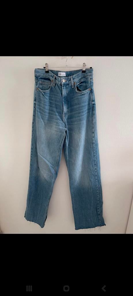 Zara wide leg jeans, Zara, Ophalen of Verzenden, Zo goed als nieuw, W30 - W32 (confectie 38/40)