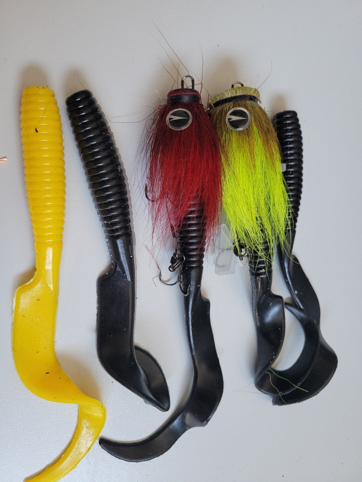 Twee keer VMC Moustache, Watersport en Boten, Hengelsport | Algemeen, Ophalen of Verzenden, Zo goed als nieuw, Kunstaas