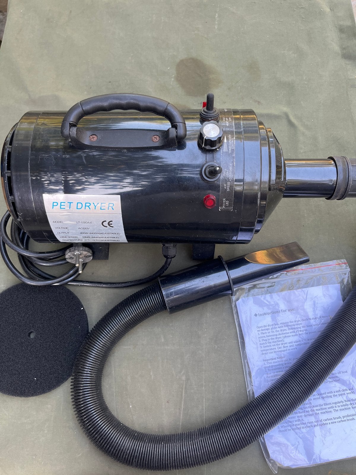 Pet Dryer LT-1090A-6, Dieren en Toebehoren, Ophalen of Verzenden, Gebruikt