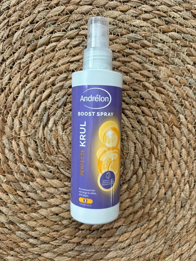 Andrelon perfecte krul haarspray, Ophalen of Verzenden, Nieuw, Haarverzorger of -hersteller
