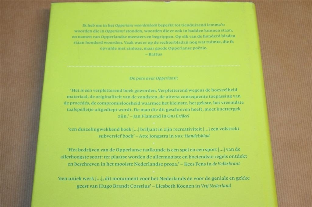 Opperlans Woordenboek — Battus Index & Aanvulling Querido, Boeken, Ophalen of Verzenden, Gelezen, Van Dale, Nederlands