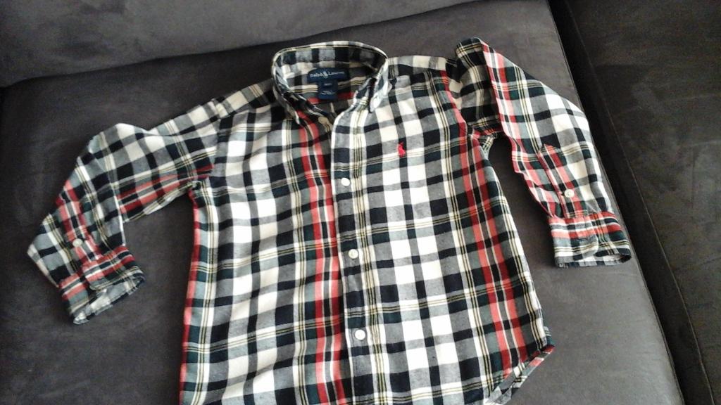Ralph Lauren blouse   Maat 98, Verzenden, Overhemd of Blouse, Zo goed als nieuw, Jongen