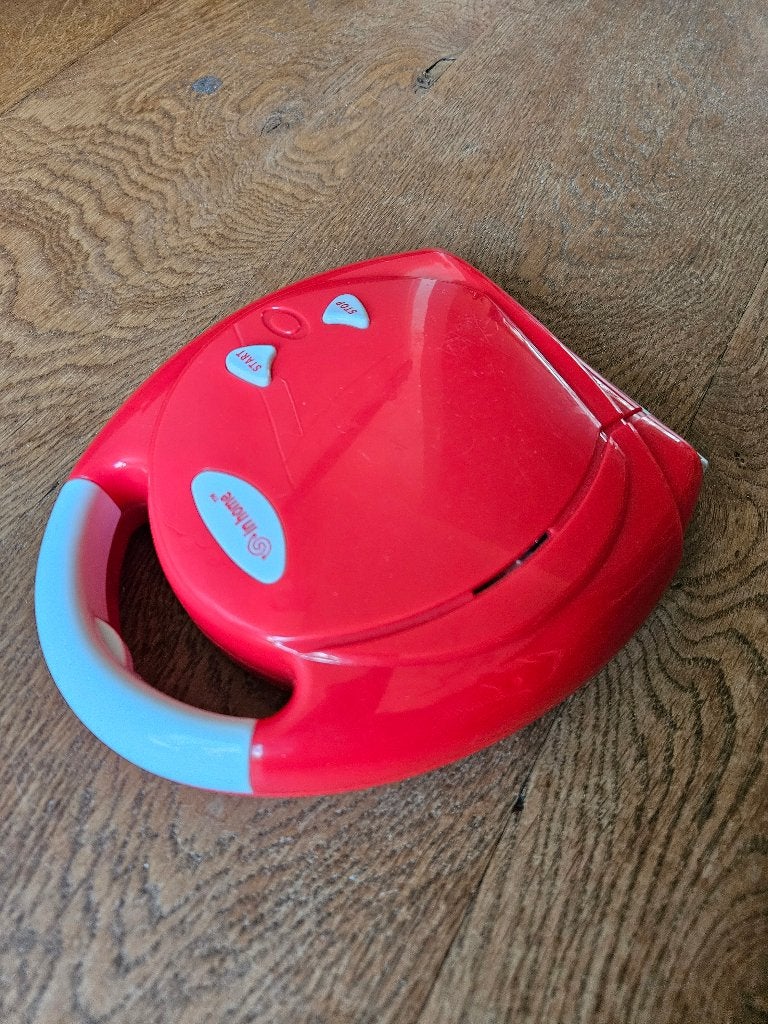 Kinder waffelpan, Kinderen en Baby's, Speelgoed | Speelkeukens, Ophalen of Verzenden, Gebruikt, Kunststof, Speelkeuken-accessoire