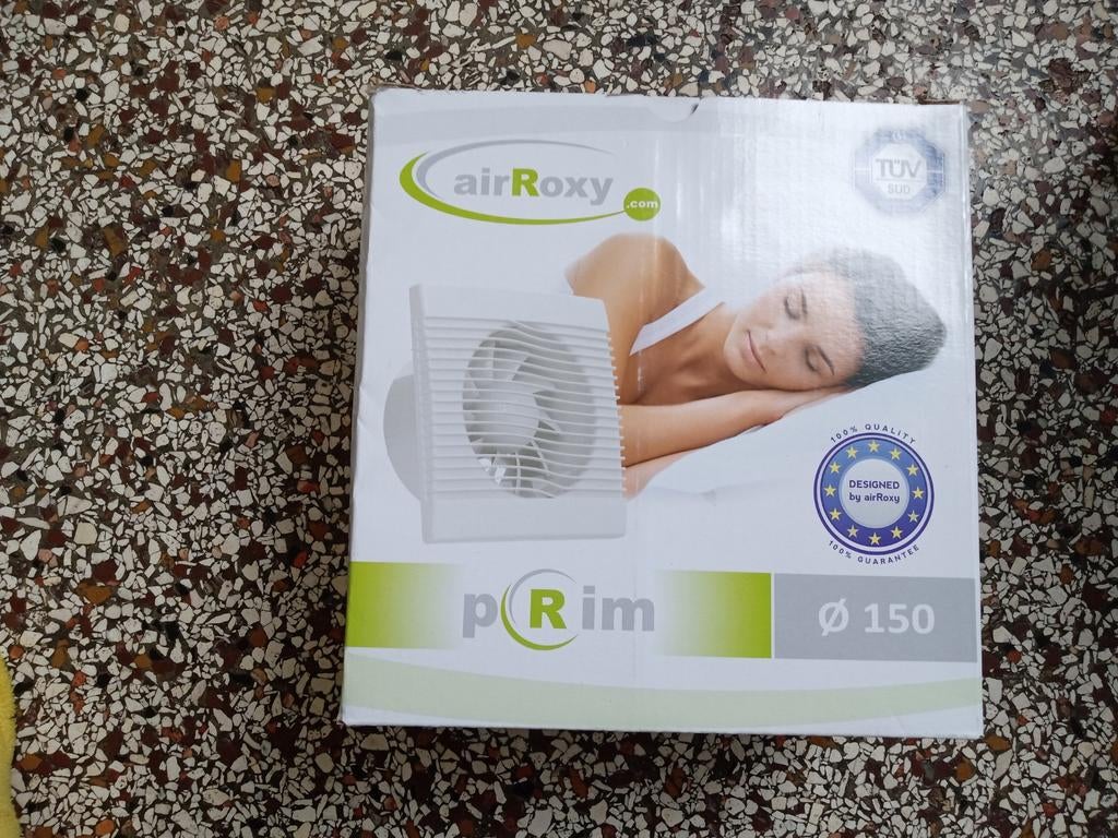 Nieuwe AirRoxy Prim Ventilator Ø 150 - Ophalen, Ophalen, Nieuw, Afzuiger