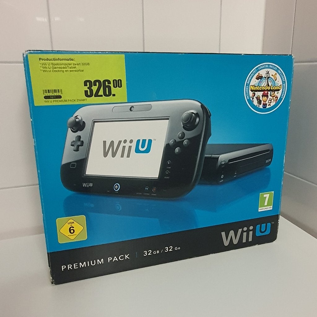 Wii U 32GB Nintendo LAND Premium PACK, Spelcomputers en Games, Spelcomputers | Nintendo Wii U, Ophalen of Verzenden, Gebruikt