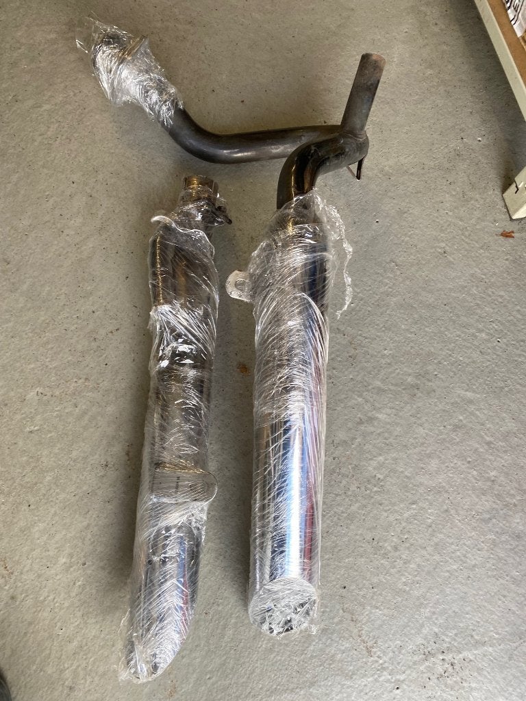 Yamaha XV750-1100 open sport uitlaten, Ophalen of Verzenden, Gebruikt