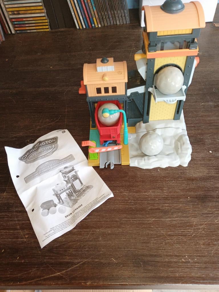 Chuggington mijnbouw Interactieve Speelset met Assoires, Ophalen of Verzenden, Gebruikt