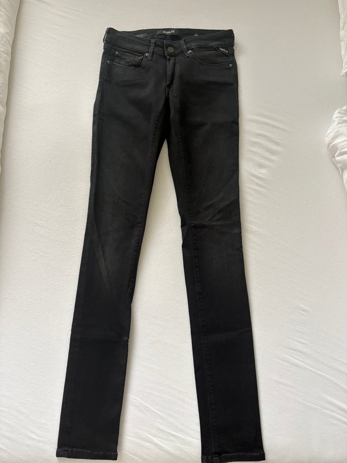 Replay New Luz  hyperflex jeans   27/32 NIEUW, Ophalen of Verzenden, Nieuw, Zwart, W27 (confectie 34) of kleiner