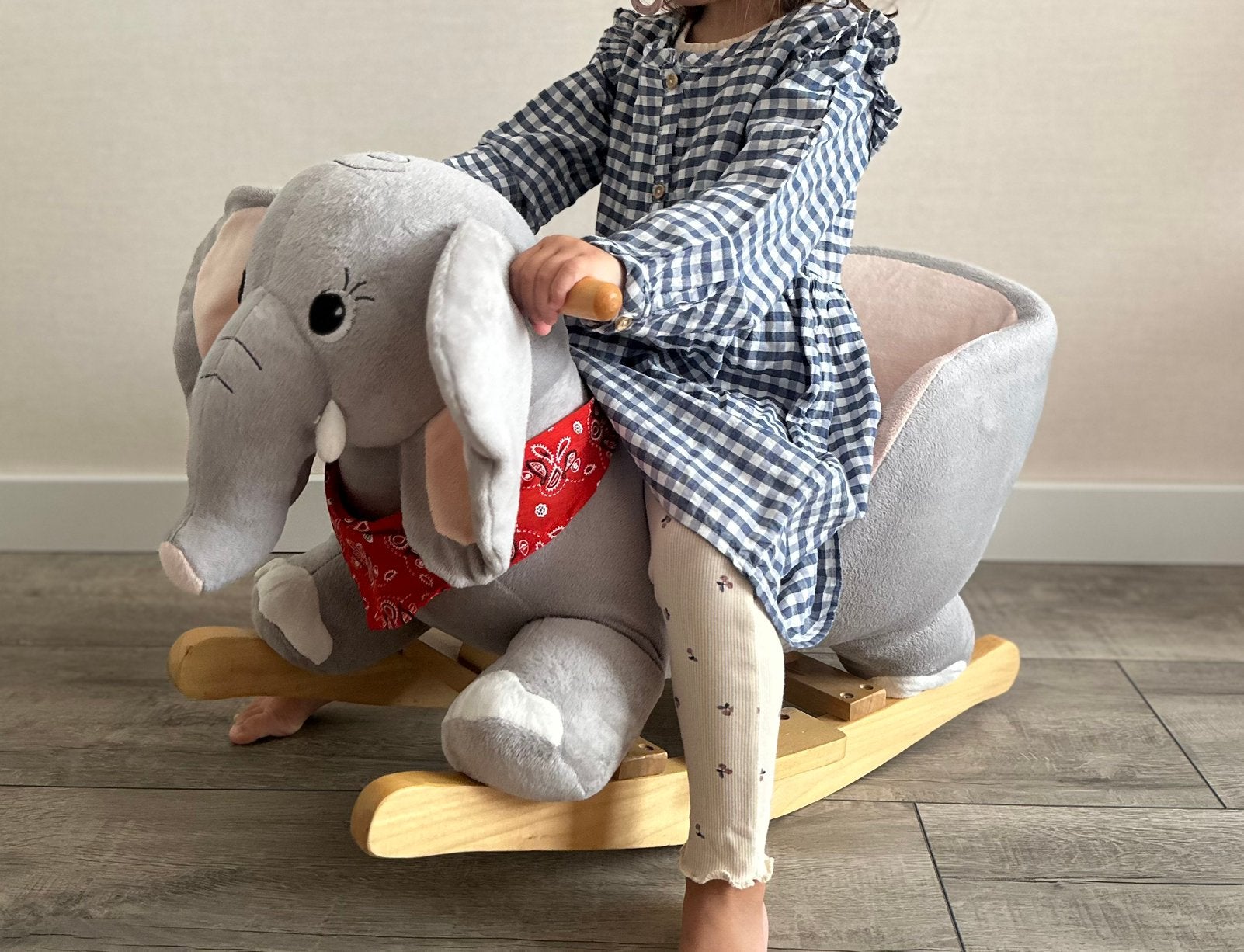 Schommeldier - Olifant, Ophalen, Zo goed als nieuw