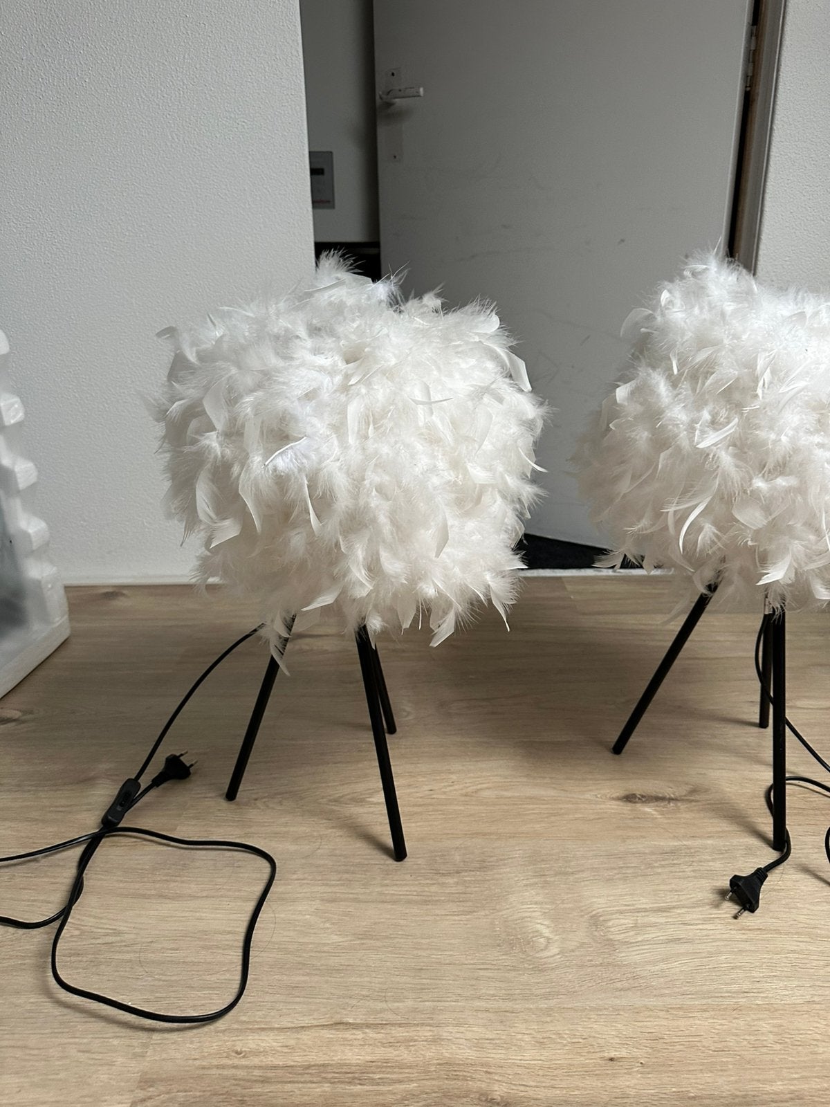 Leuke tafel lampen, Ophalen of Verzenden, Zo goed als nieuw, Hout