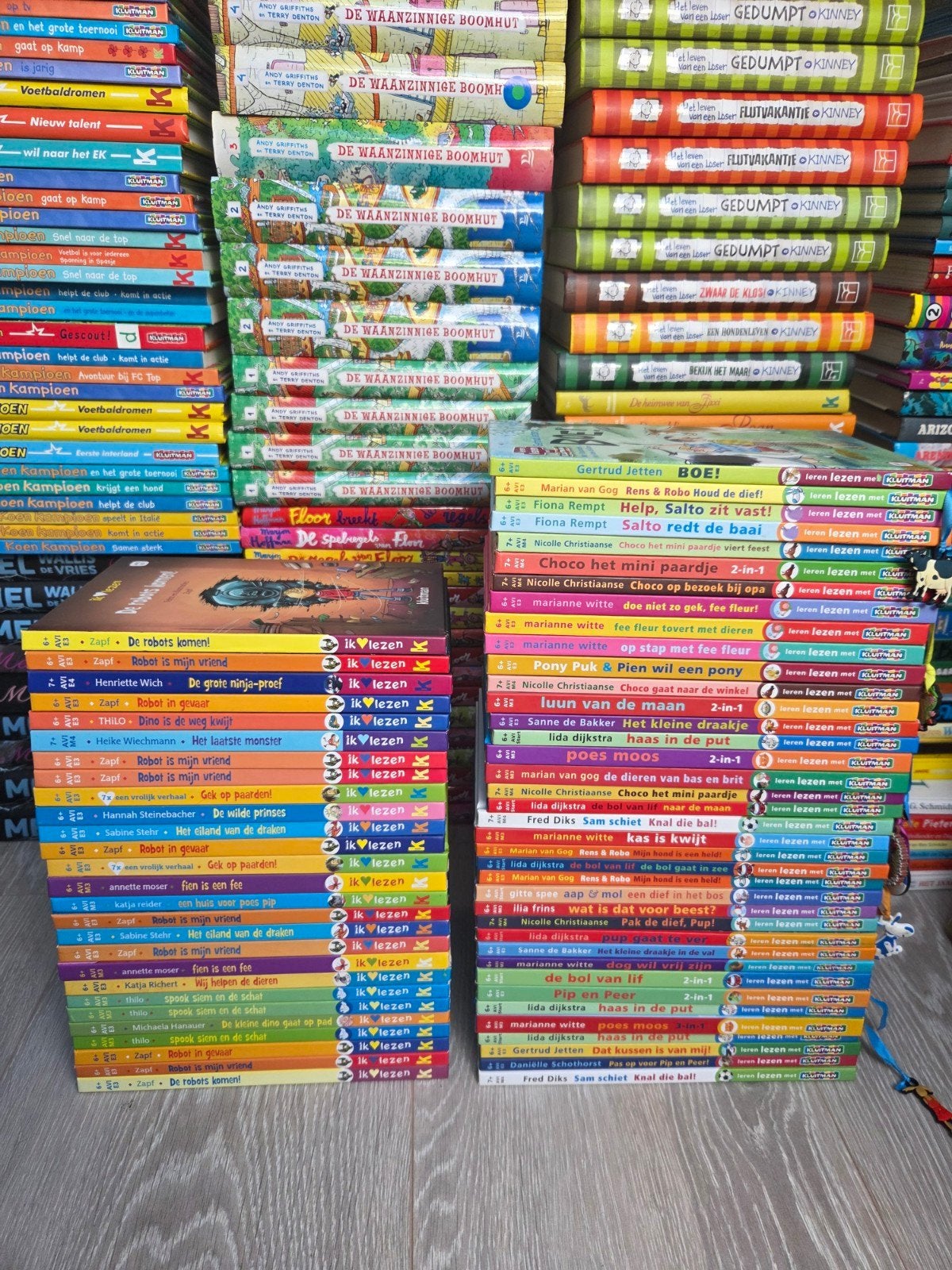AVI boeken Kluitman - Leren lezen met + Ik hou van lezen, Ophalen of Verzenden, Zo goed als nieuw, Fictie algemeen
