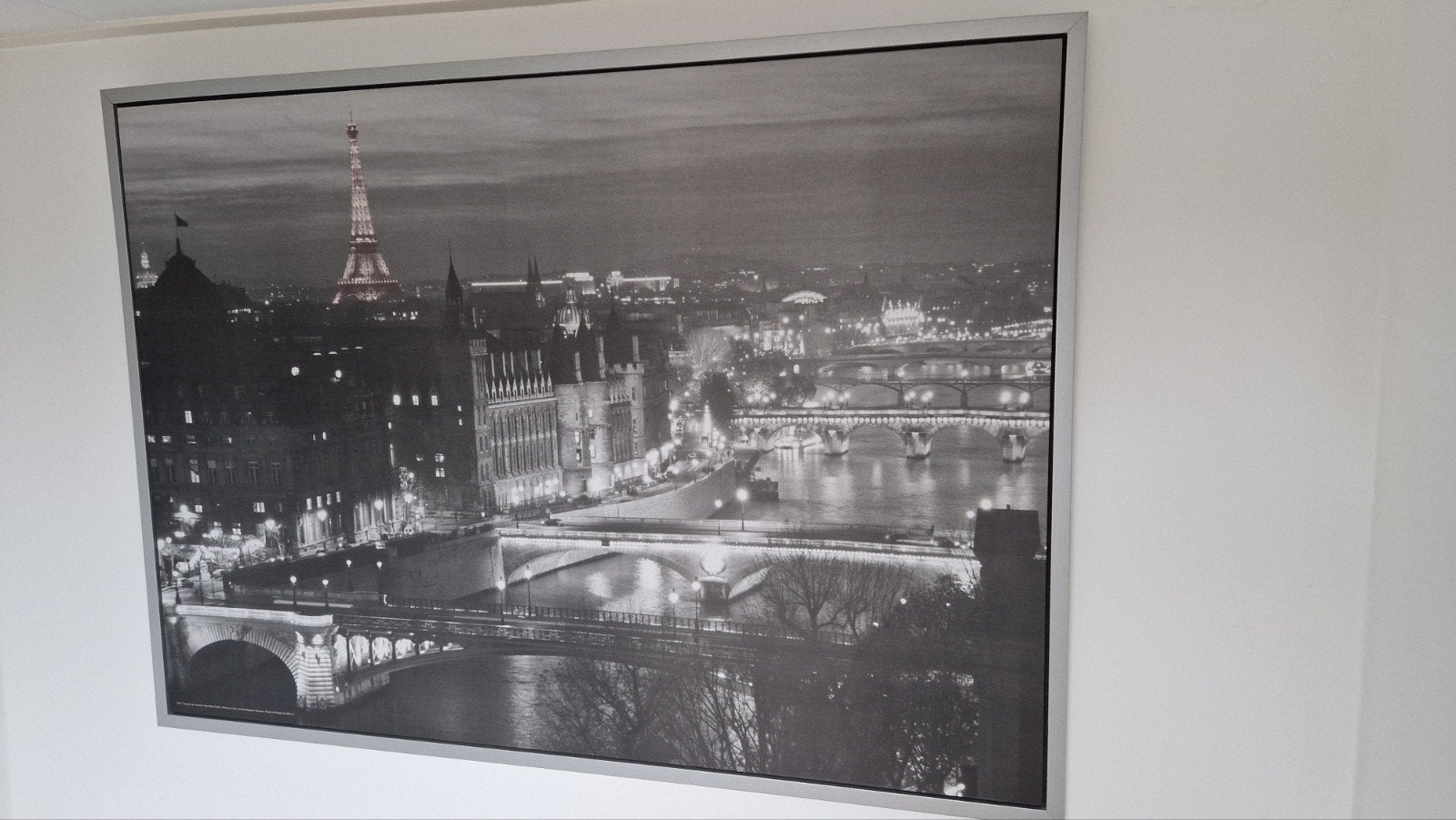 Canvas Parijs Ikea, Ophalen, Print, Stadsgezicht