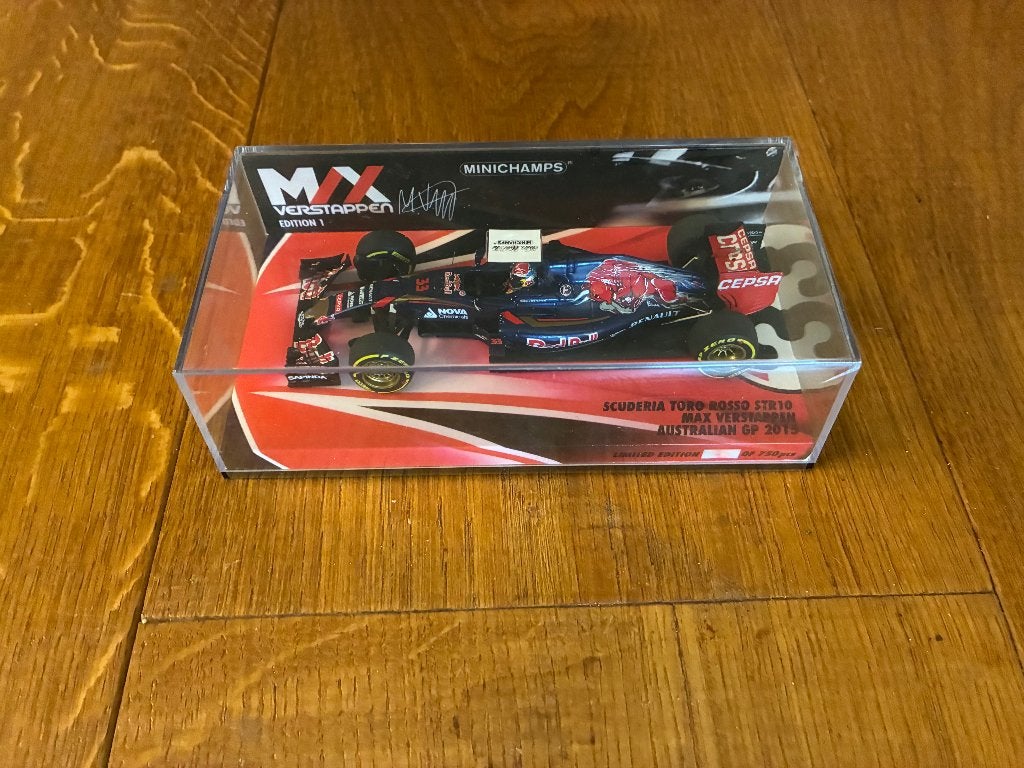 Ultra zeldzaam! Max Verstappen 1e GP F1 Australië 2015 1:43, Ophalen of Verzenden, Nieuw, Auto, MiniChamps