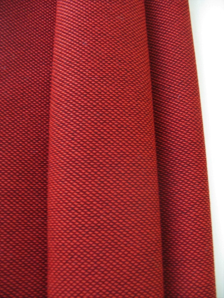 Kvadrat Steelcut Trio 3 oranje+rood; restant meubelstof, Wol, Nieuw, Oranje, Ophalen of Verzenden