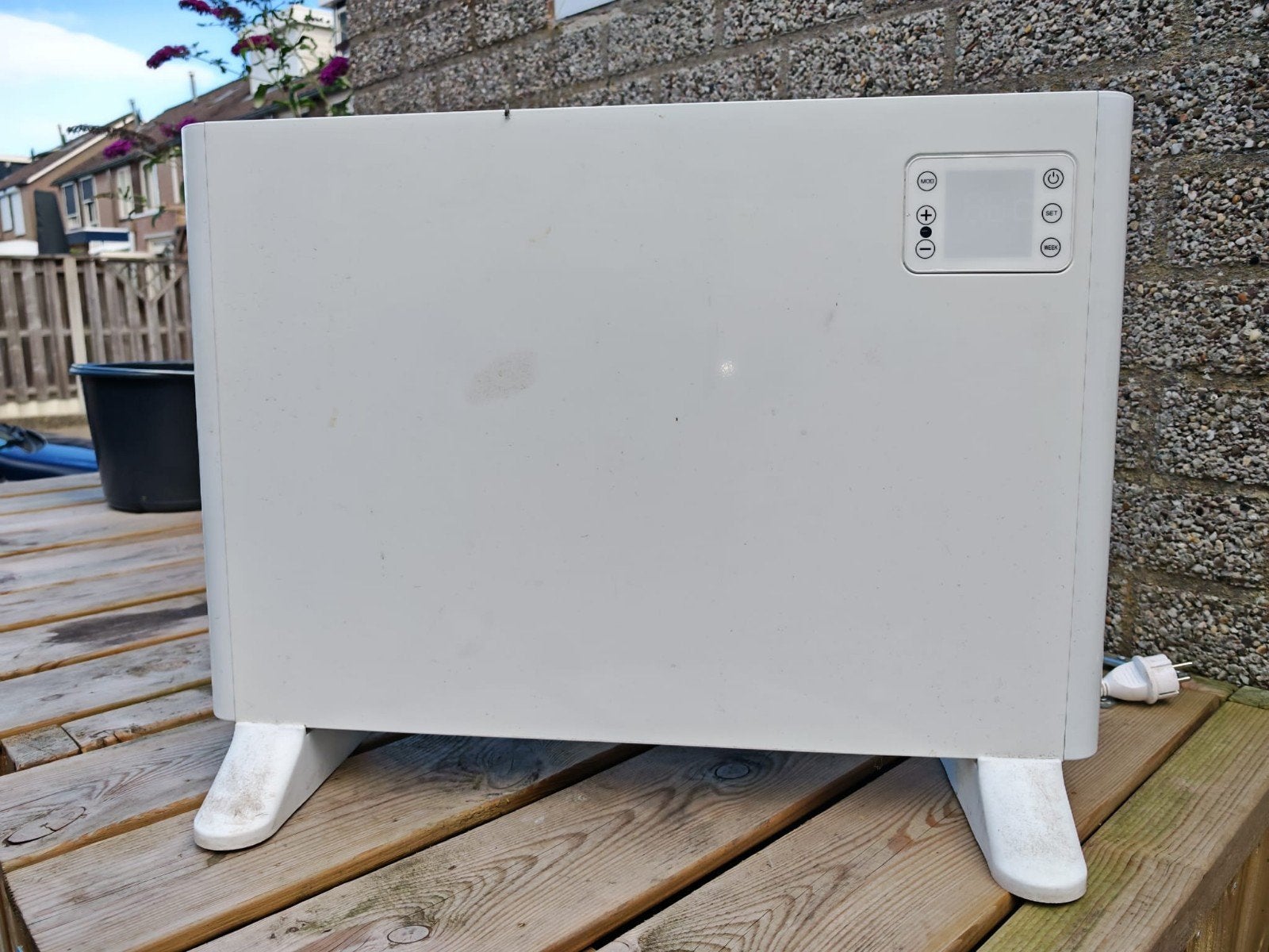 Eurom Aluterm 1000 Watt Elektrische Kachel met WiFi, Gebruikt, Overige soorten, Elektrisch, Ophalen of Verzenden
