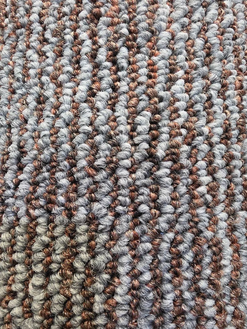 315 x 400 Bruin/Grijs Bouclé koopje! M4 Tapijtrestant, Ophalen of Verzenden