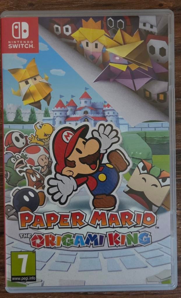 Paper Mario: The Origami King - Nintendo Switch, Spelcomputers en Games, Ophalen, 1 speler, Zo goed als nieuw, Role Playing Game (Rpg)