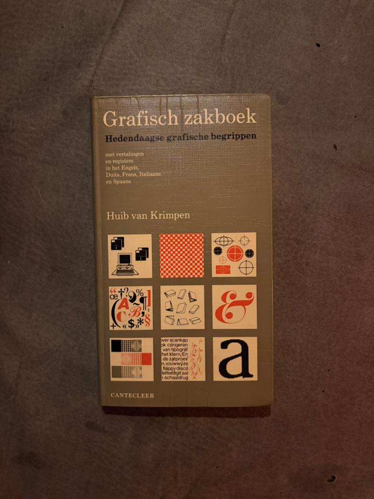 Grafisch zakboek: Hedendaagse grafische begrippen, Boeken, Ophalen of Verzenden, Gelezen, Fotografie algemeen
