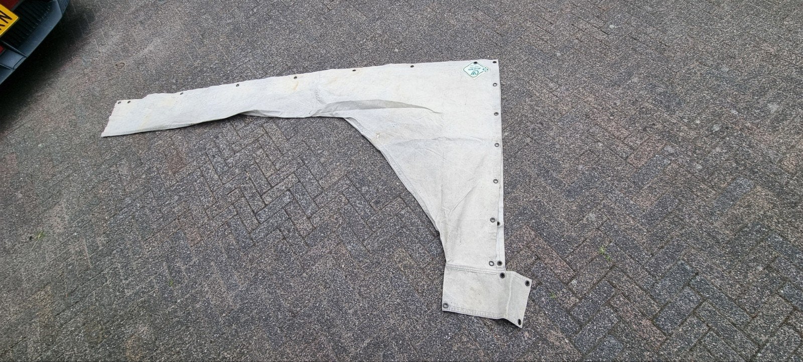Huik 270 cm met aandachtspunten, Minder dan 3 meter, Gebruikt, Minder dan 15 m², Ophalen of Verzenden