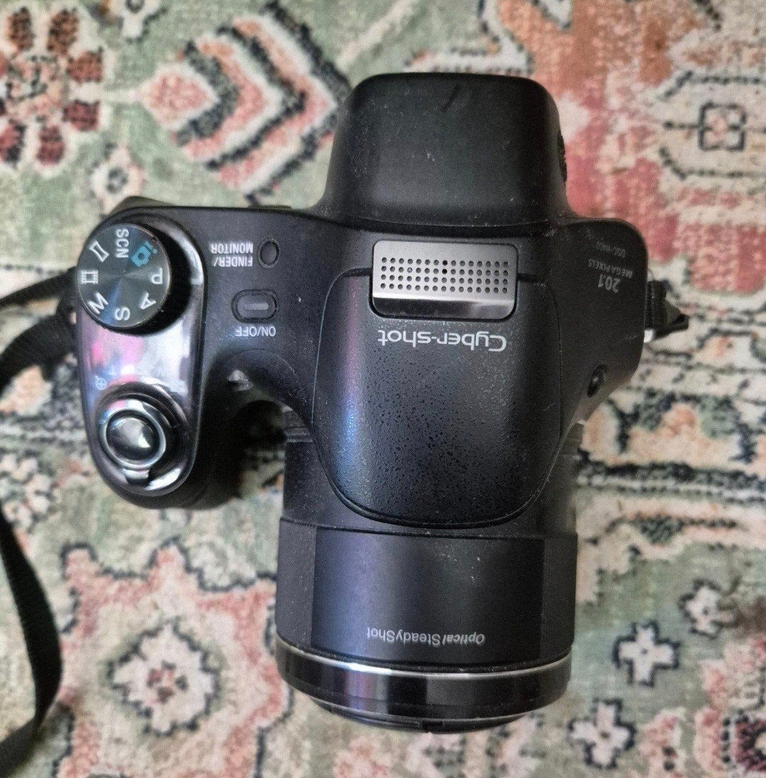 Sony Cyber-shot DSC-H400 Bridgecamera - 20.1 MP, 35x optisch, Ingebouwde flitser, Gebruikt, Ophalen of Verzenden, Draagriem
