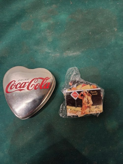coca cola blik hartvorm met puzzel, Ophalen of Verzenden, 'T Olde Gre-j, Info@toldegrej.nl, Endepoelstraat 20f Didam