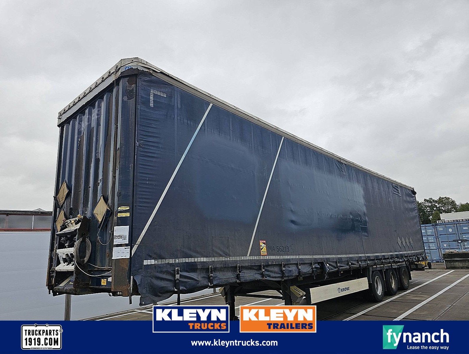 KRONE N/A drum brakes mega, Auto's, Overige kleuren, Origineel Nederlands, Bedrijf, Aanhangers en Opleggers