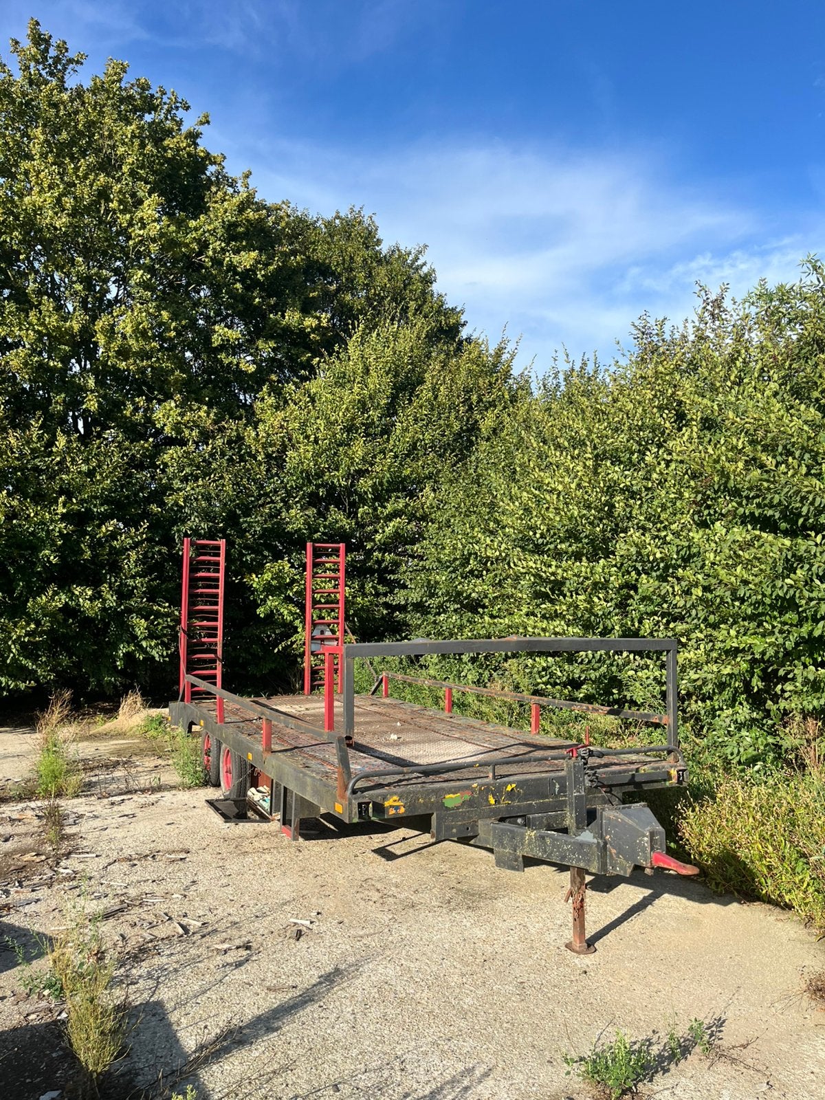 Oprijwagen platte wagen, Ophalen, Akkerbouw, Overige typen