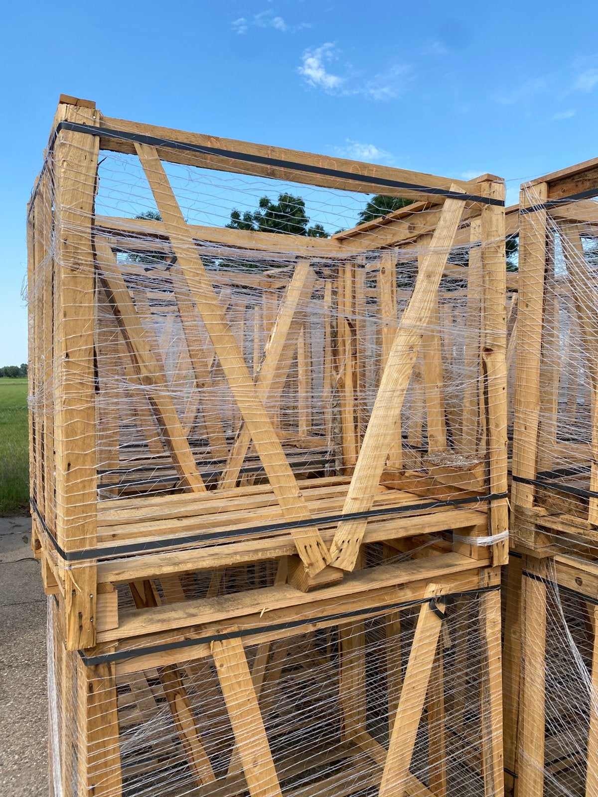 Houten kratten Haardhout Pallets Hout IBC Opslag, Ophalen, 100 cm of meer, 60 cm of meer, Minder dan 35 cm