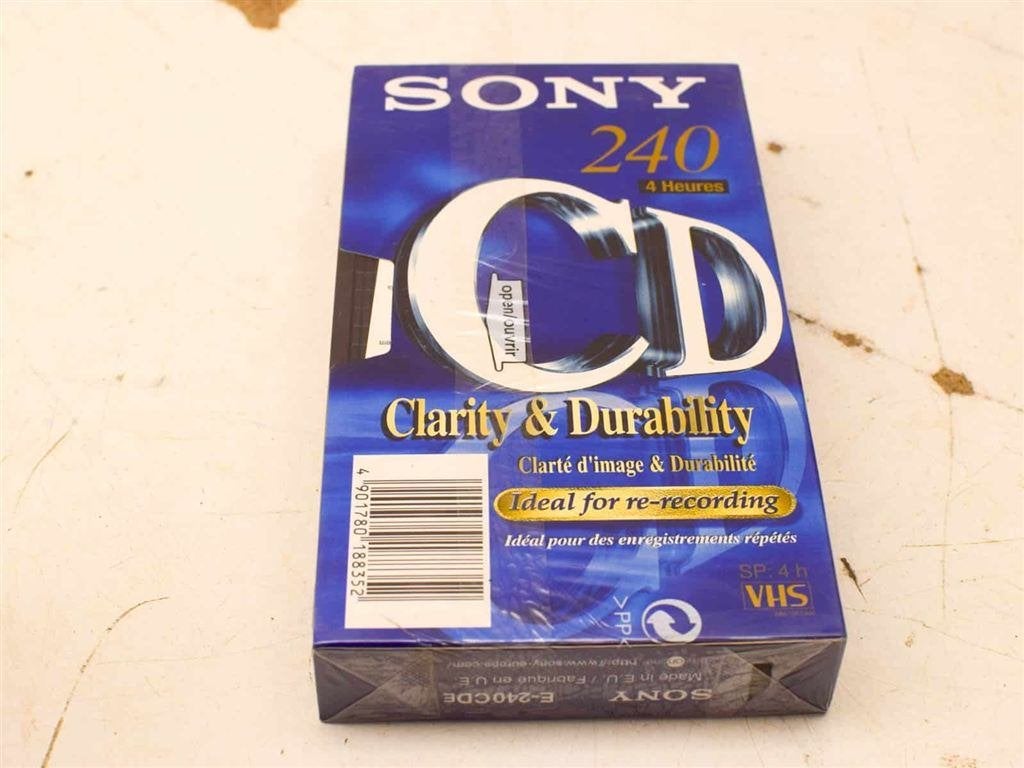 5 stuks Sony vhs videoband 52871, Alle leeftijden, Ophalen of Verzenden, Gebruikt, Tv-serie of Tv-programma