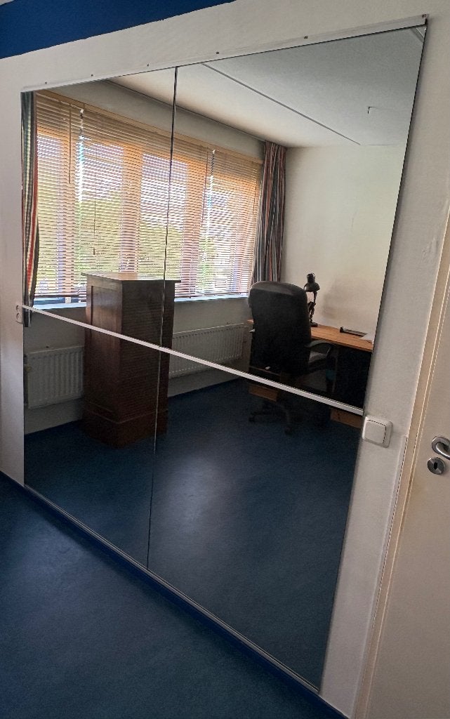 SPIEGELWAND, spiegels voor DANS of FITNESS (185x 200 cm)