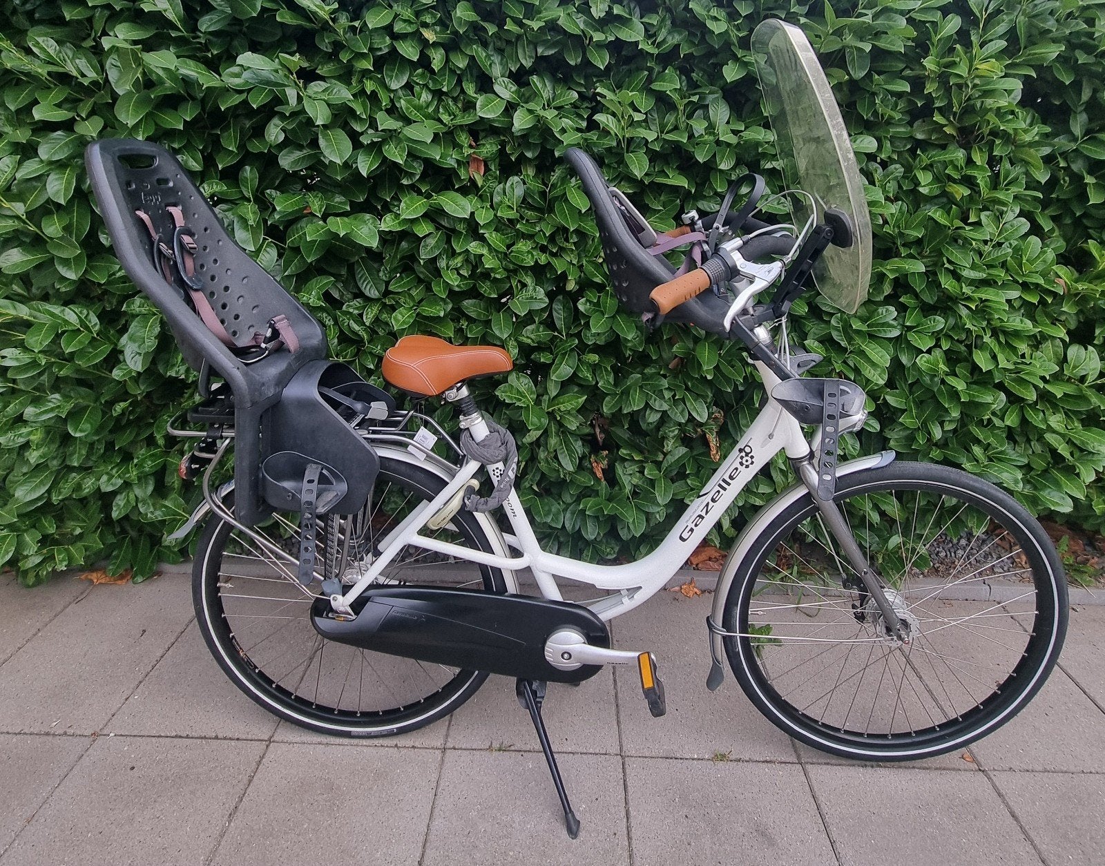 Moederfiets Gazelle Bloom 53cm 7 Versnellingen Compleet, 2 zitjes, 53 tot 56 cm, Ophalen of Verzenden, Zo goed als nieuw