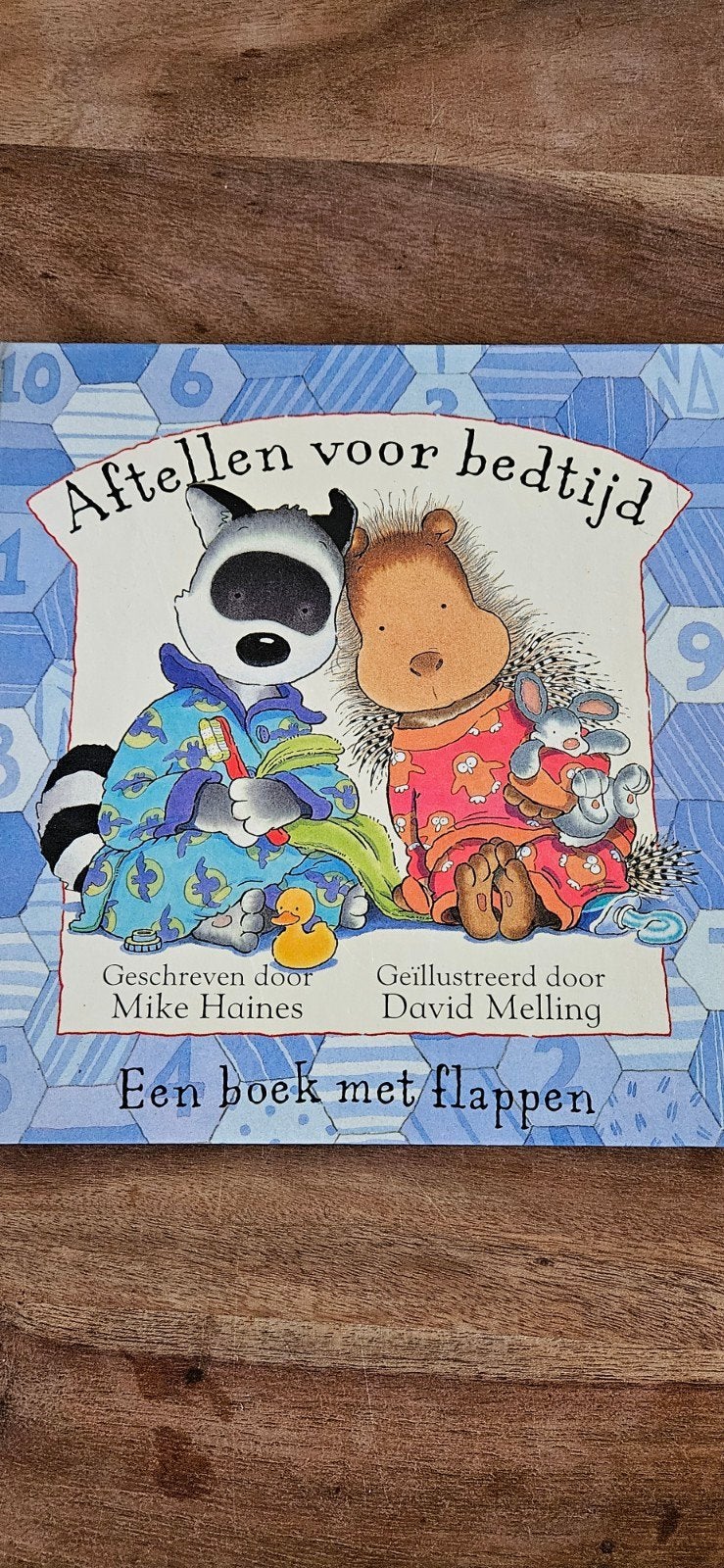 aftellen voor bedtijd ( Een boek met flapjes), Ophalen of Verzenden, Gelezen