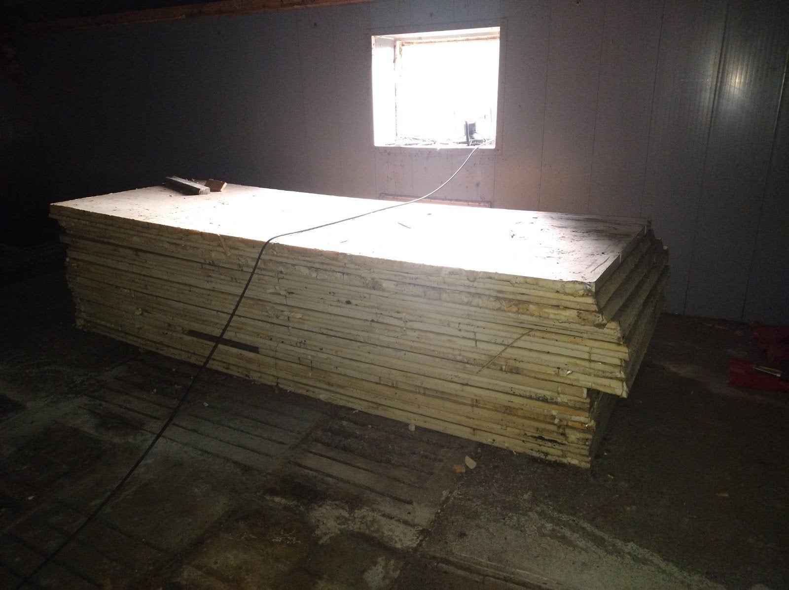 Gebruikte Dupanel platen 5cm dik, 1.2 x 3.3 meter, Ophalen, Gebruikt, Overige materialen, 50 tot 100 mm