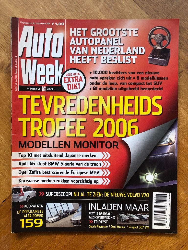 Autoweek nr. 42 2006 *, Boeken, Verzenden, Nieuw, Autoweek, Algemeen
