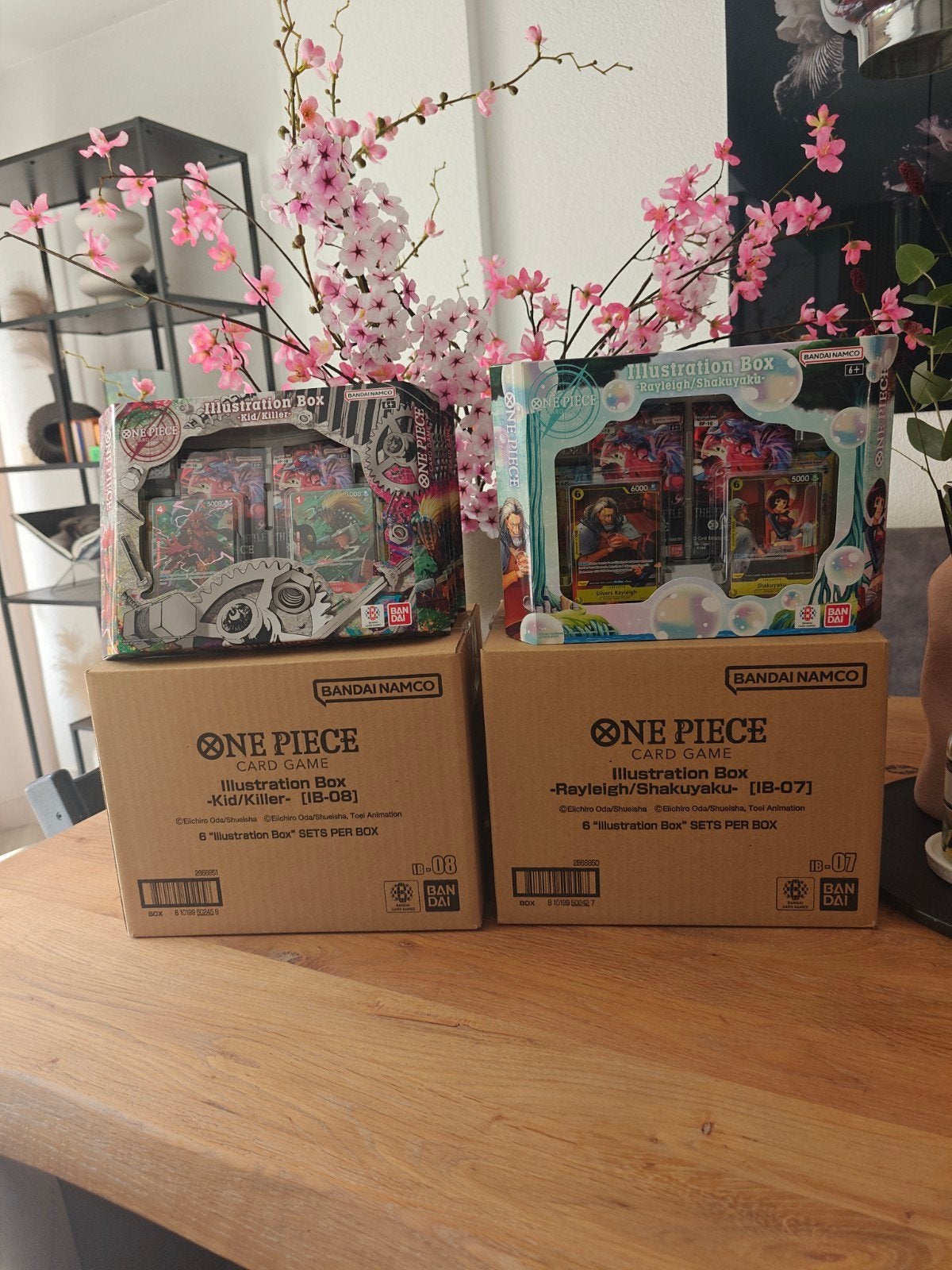 One Piece Card Game Illustration Boxen IB-07 & IB-08, Ophalen of Verzenden